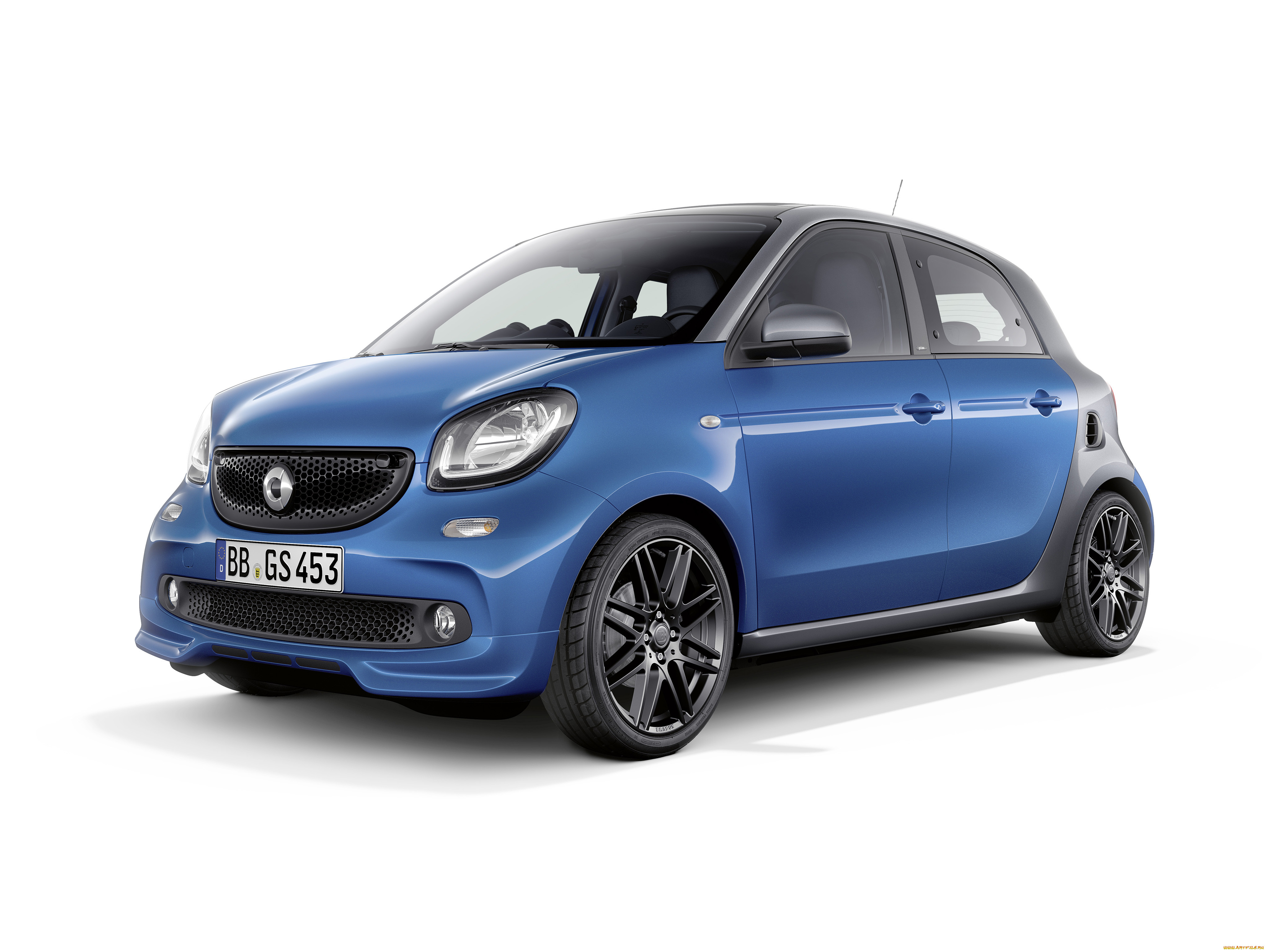 , smart, forfour, brabus, sportpaket, 2016